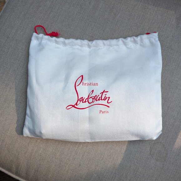 Christian Louboutin Rainbow Rock Stud Spiked Leather Wallet EUC - Picture 8 of 17